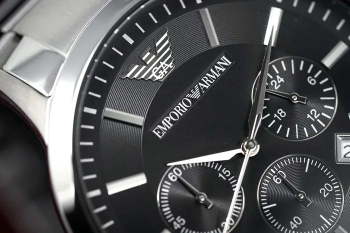 Emporio Armani Chronograph Men's Stainless Steel Watch - AR2434 - Image 3